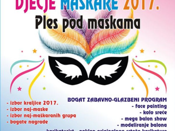 Dječje maškare 2017.