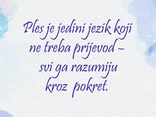 MEĐUNARODNI DAN PLESA - 29.04.2026.