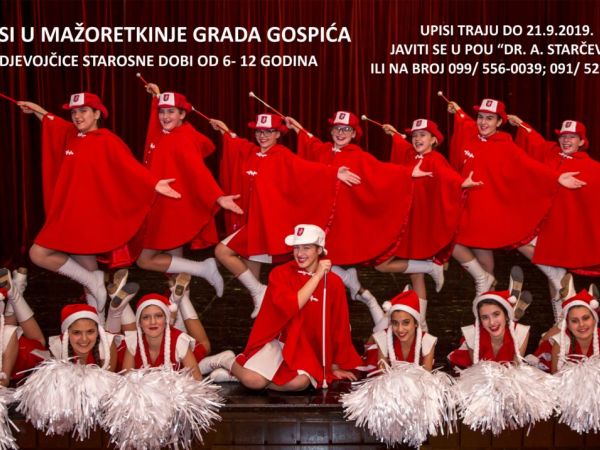 UPISI U MAŽORETKINJE