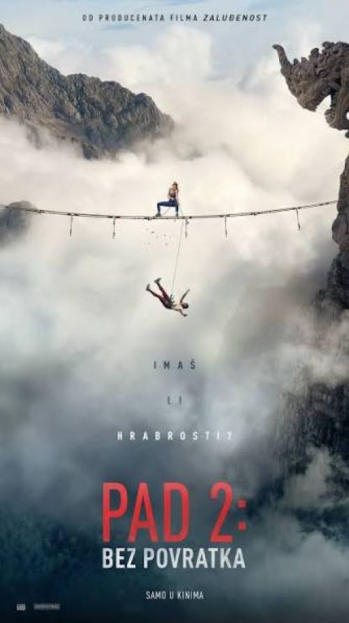 Kino Gospić - PAD 2: BEZ POVRATKA - 10. i 11.09.2026. u 20:30 sati
